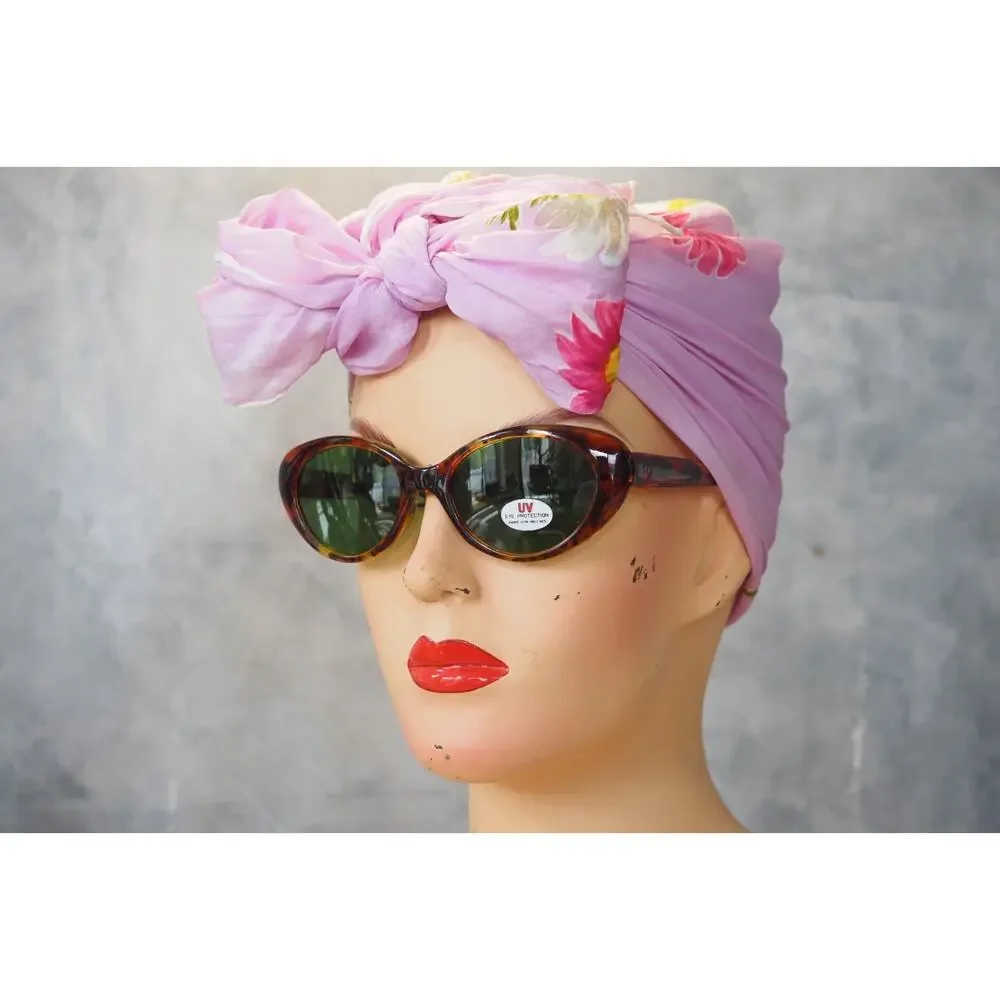Vintage 1990s Y2K Sunglasses NOS Rockabilly Pin up Beach Retro Festival